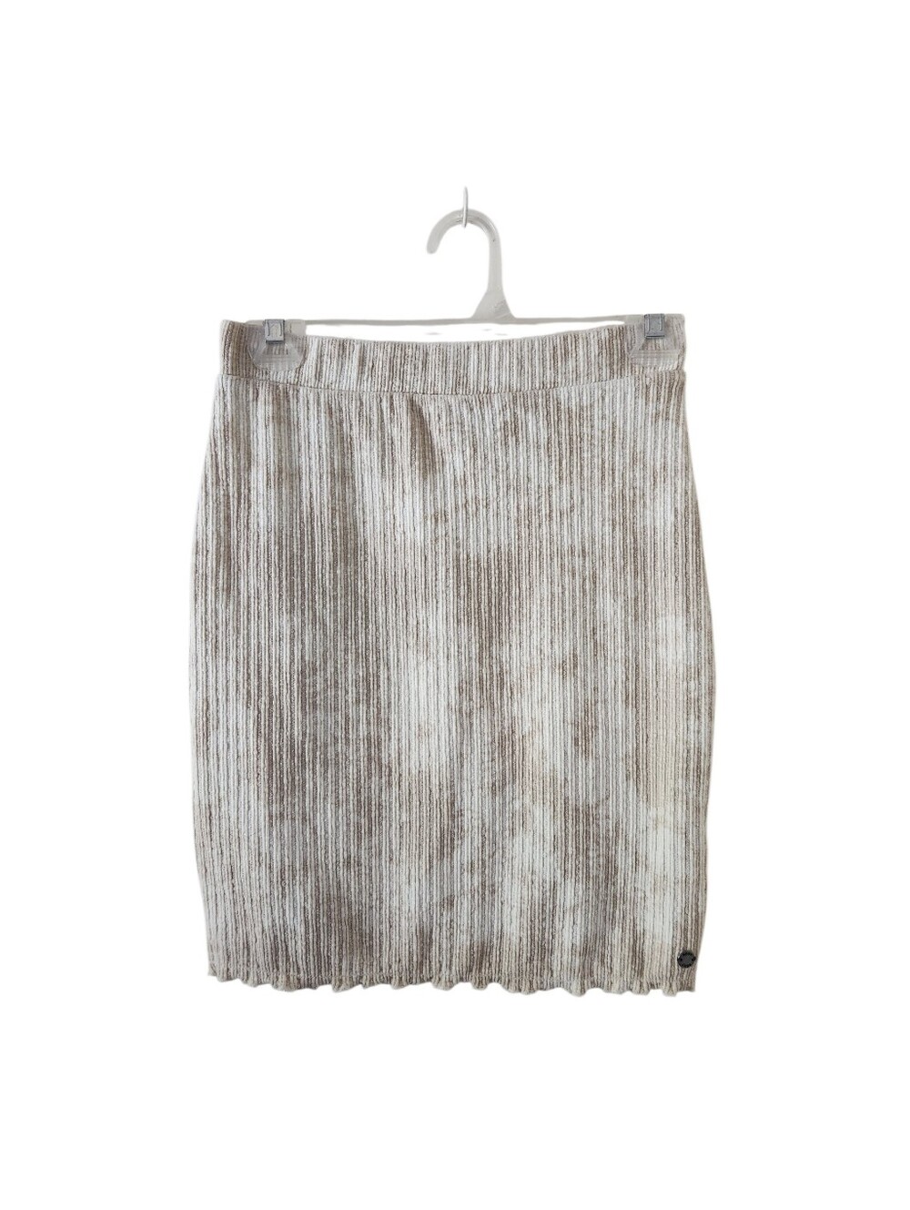Roxy Beige Tie Dye Knit Skirt
